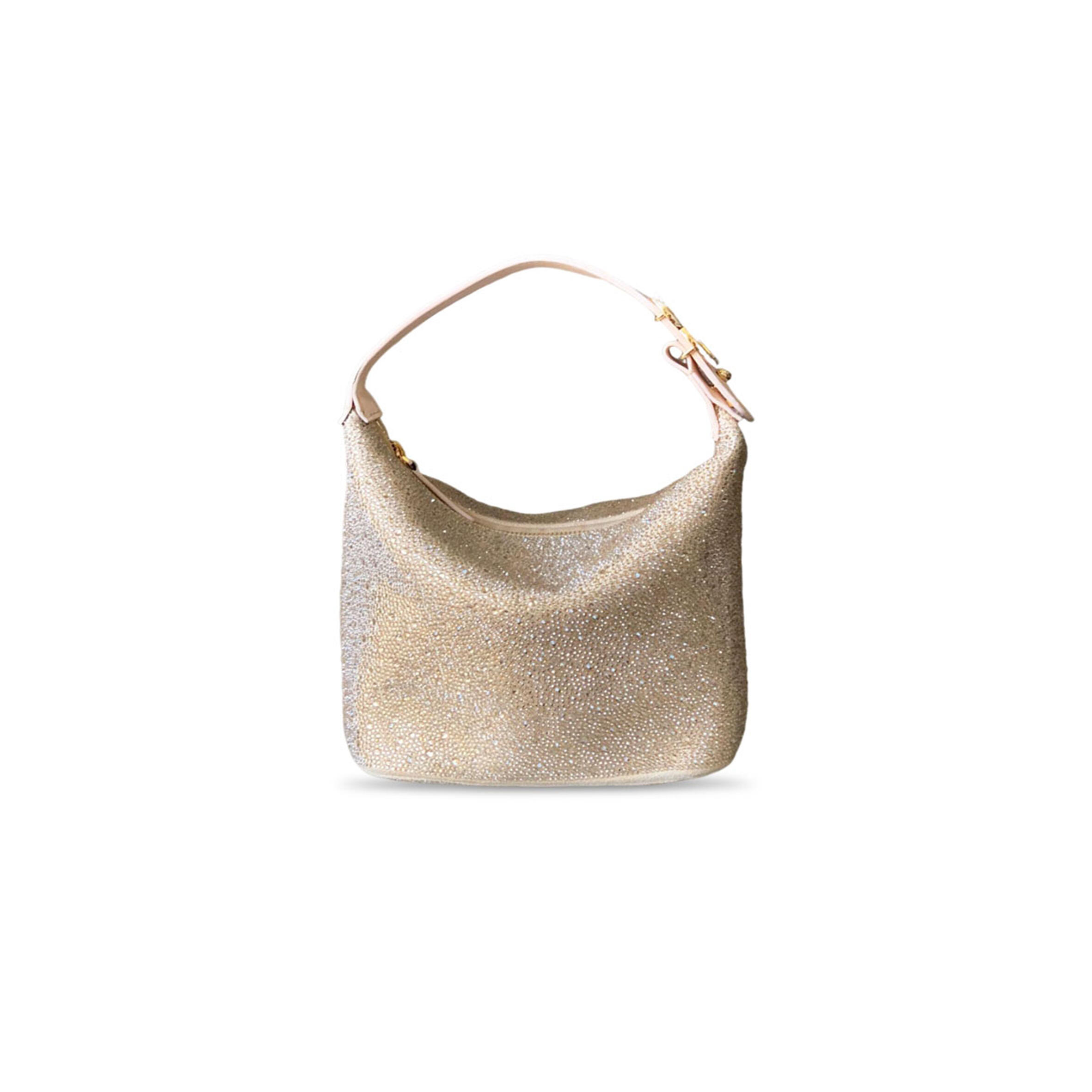 ch**el D1am0nd-encrusted handbag (18*18*13cm)